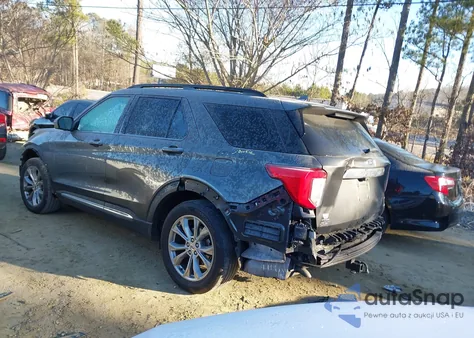 2020 Ford Explorer Xlt z USA, uszkodzony, nr VIN 1FMSK7DH5LGC21516